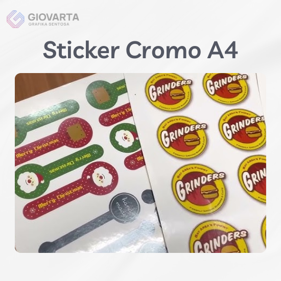 Sticker Cromo A4