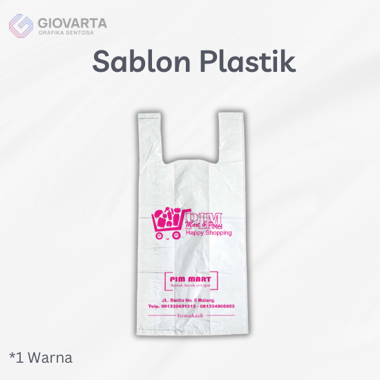 Sablon Plastik 