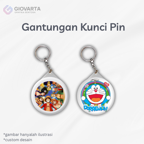 Gantungan Kunci Pin